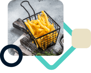 Basket of french fries